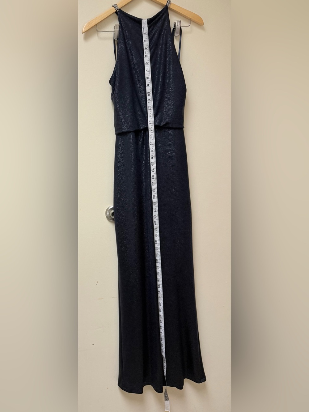 🔷RALPH LAUREN Metallic Halter-Neck Gown🔷 - Picture 7 of 16